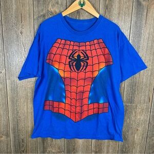 Marvel Spider-Man Suit Vintage 00s Graphic T-Shirt Adult Size Large